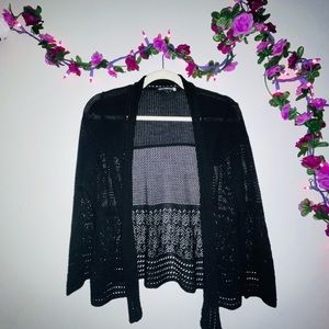 GWE* Black MESH “throw-over”